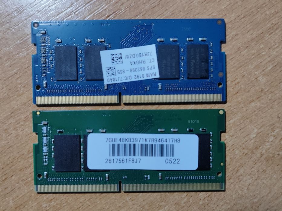 Оперативна пам'ять so-dimm DDR4 16gb (8+8) 2400 МГц