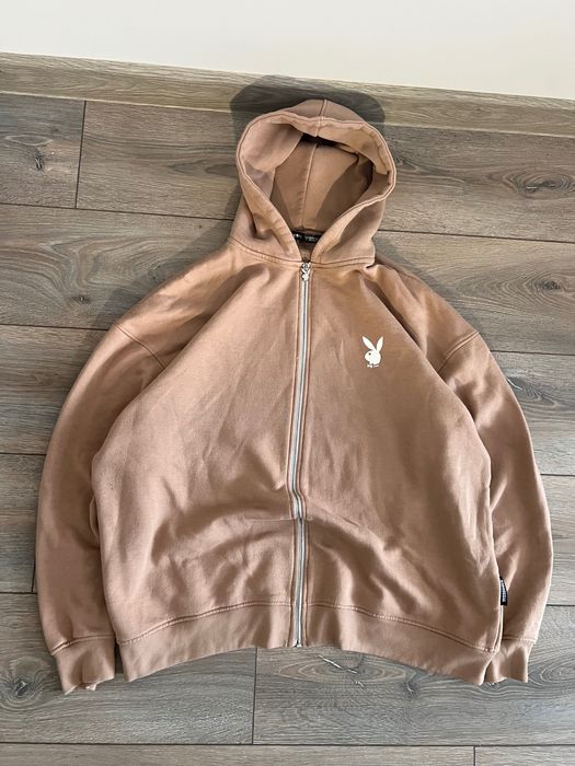 Zip Hoodie Play Boy x Missuided Зіп худі Плей бой Худак зипка