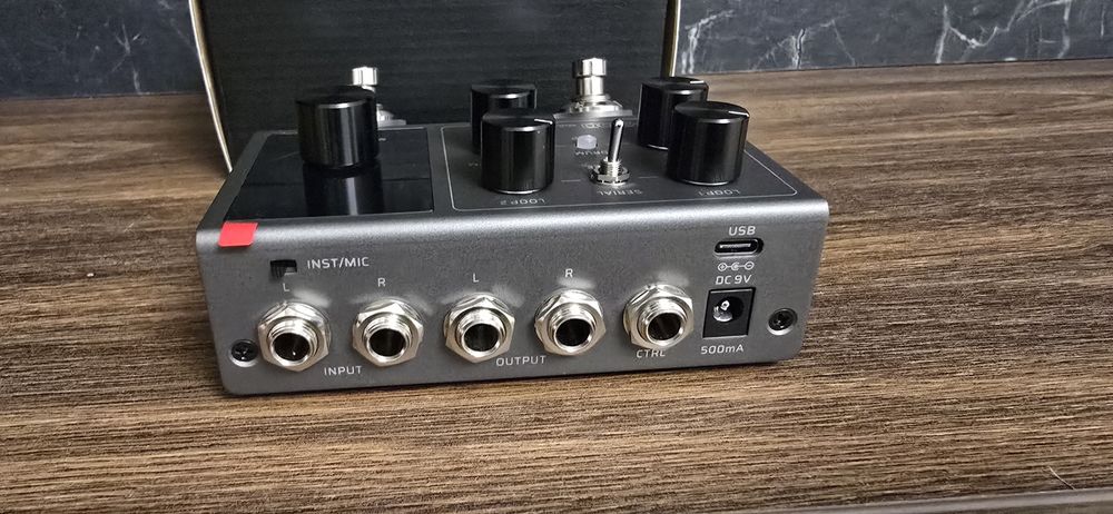 2х доріжковий Looper + Drum машина Valeton VLP 200 loop станція