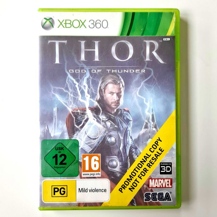 Thor God Of Thunder Xbox 360 Pudełkowa Marvel