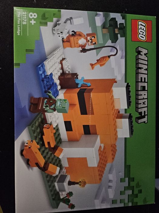 Klocki LEGO Minecraft: Siedlisko lisów 21178 Nowe