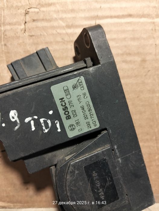 Продам електронну педаль газу 1.9тді.Шкода Октавія тур