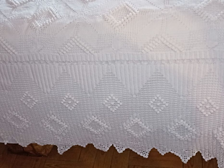 Colcha Renda Artesanal de Casal