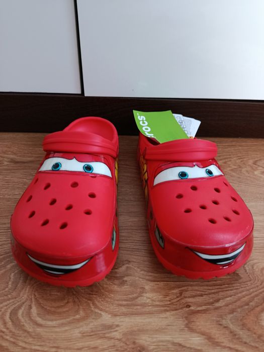 Buty McQueen czerwone crocs