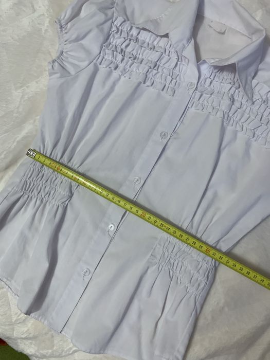 Biala bluzka elegancka rozm 152