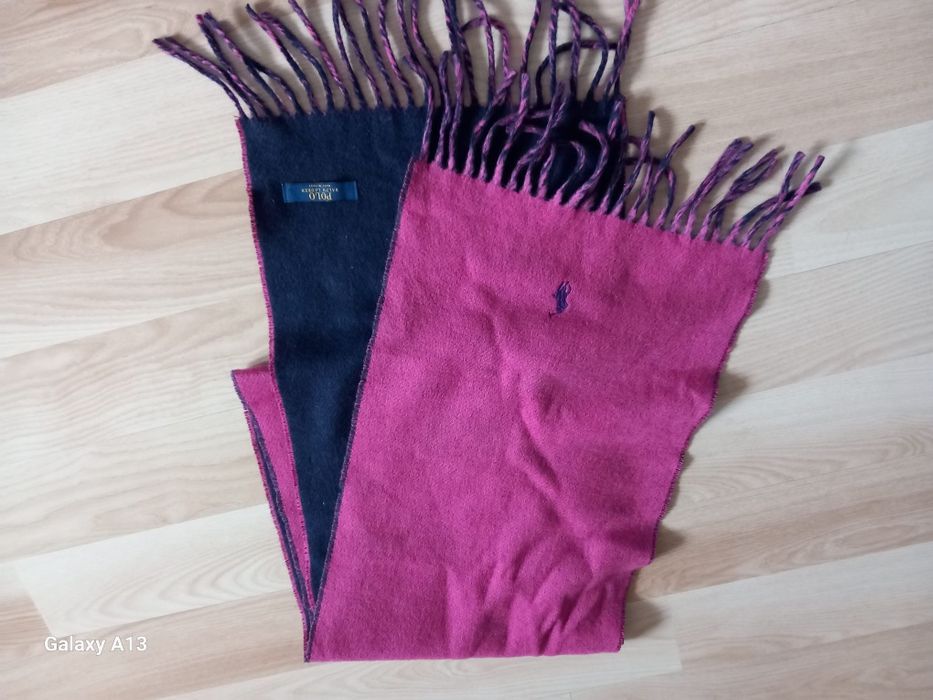 Polo Ralph Lauren Oryginalny szalik damski wełna