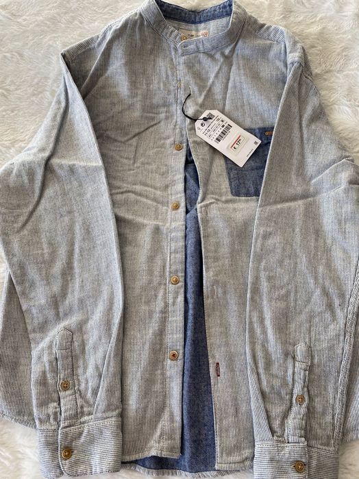 Рубашка льон Zara