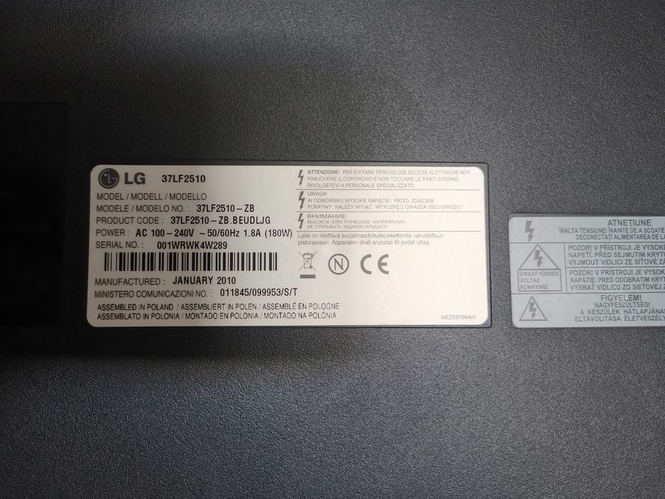 Telewizor LG 37 cali