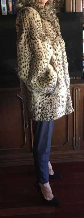 Casaco pele de lince