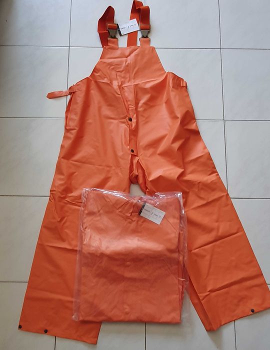 Oleado (casaco/jardineiras) novo para Mar, vintage, Marinha Portuguesa