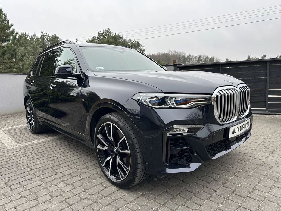 BMW X7 Salon PL_Executive Drive Pro_Lasery_Masaż_Webasto_Hak_Sky Lounge_FV23%