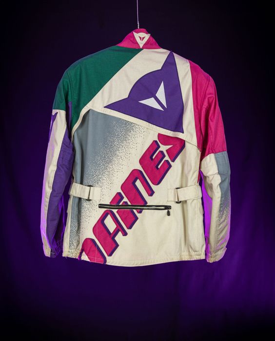 Casaco colete Dainese vintage mota