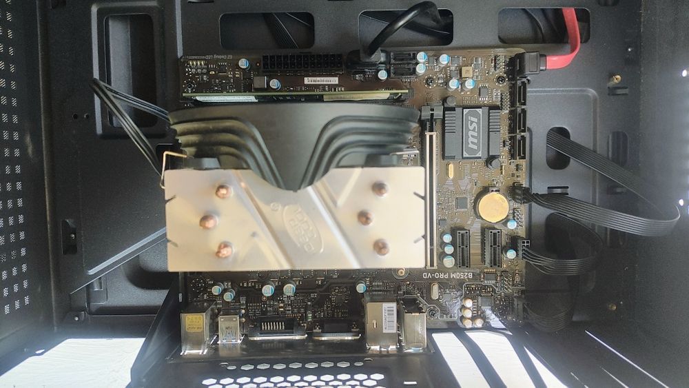 Комплект Core I7 6700k, MSI B250M Pro-VD, 16gb DDR4 2400, Кулер