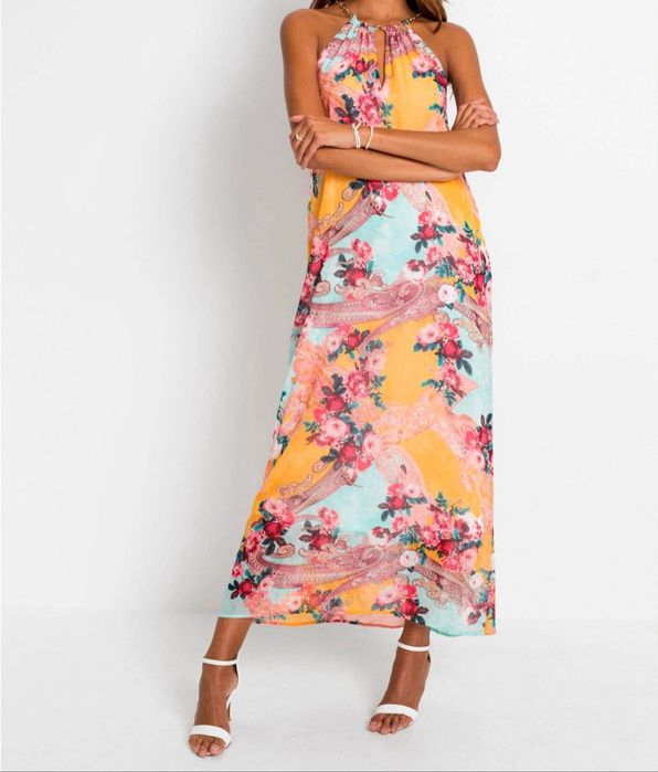 Nowa sukienka szyfonowa 40