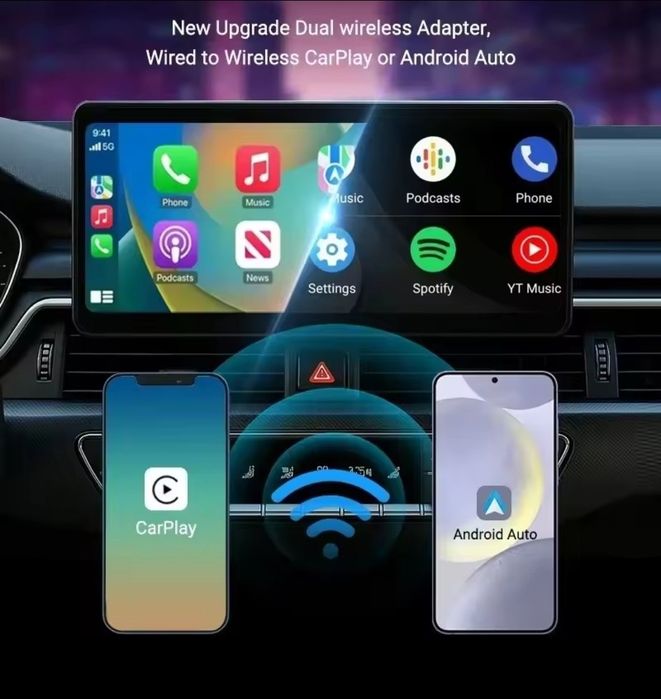 Adaptador Carplay Honda África Twin e NT1100