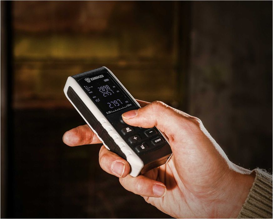 Dalmierz Cyfrowy 50M Laserowy Miernik Odległości CYFROWY NOWY