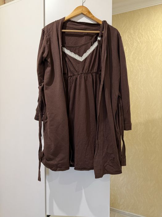 Сорочка для годування ,теплий халат