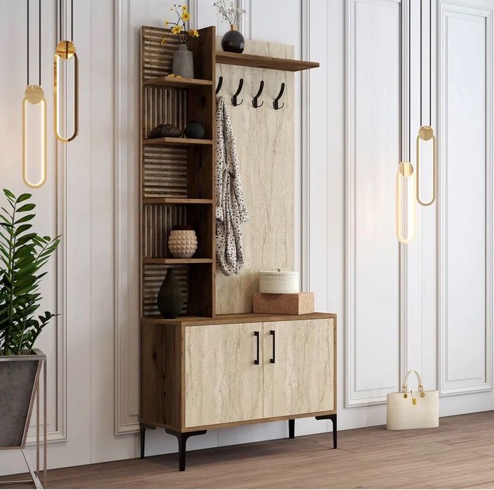 Móvel entrada travertino