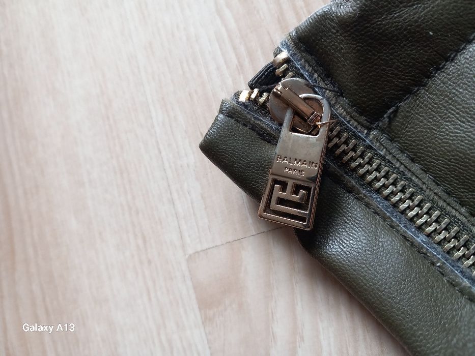 Balmain spodnie damskie eko skóra xs/s