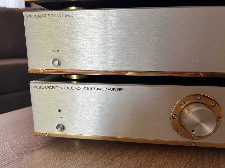 Musical Fidelity A3 Dual Mono wzmacniacz tuner CD wieża zestaw