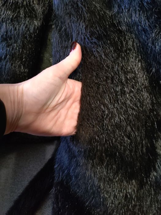 Шуба натуральна нутрія