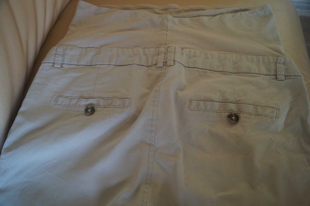 Spodnie ciążowe beżowe H&M Mamma Rozmiar 38 wiosna lato