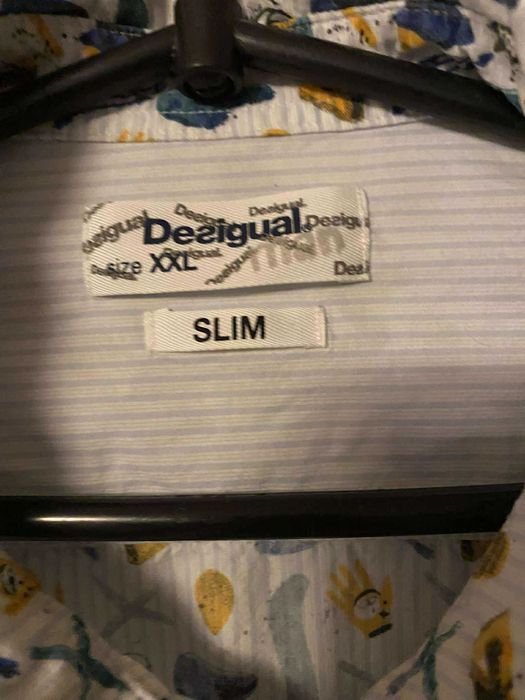 DESIGUAL koszula męska XXL stan idealny