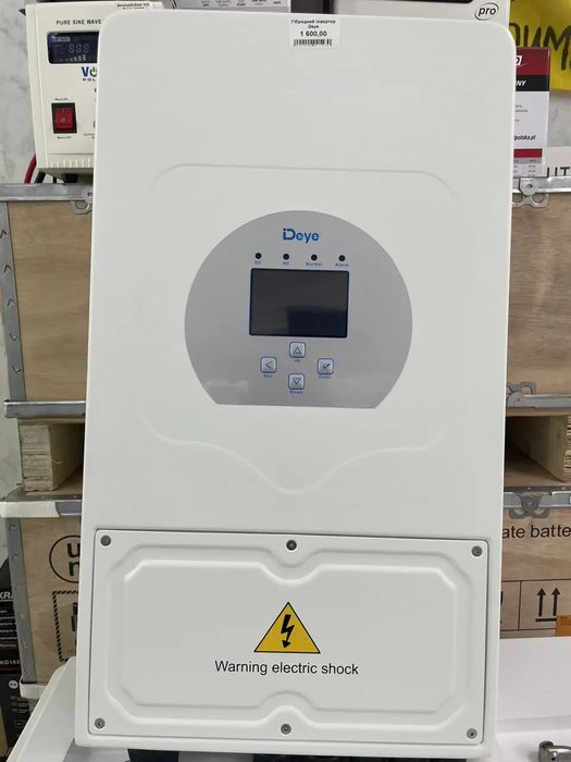 Гібридний інвертор DEYE SUN-6K-SG05LP1-EU-AM2-P, 6 kW