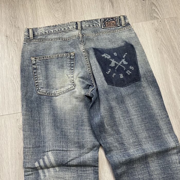 Джинсы archive faded flared bootcut y2k hedi Indie sleaze jaded