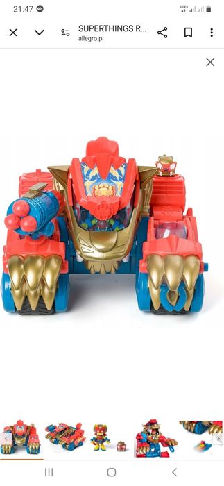 Super things robot tiger tygrys