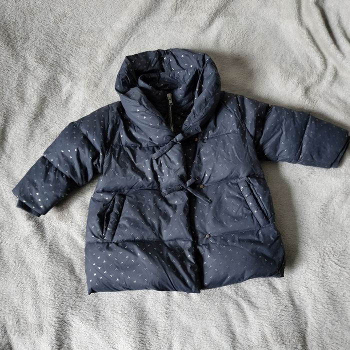 Zara kurtka zimowa 12-18mcy r86 ocieplana dziecięca dziewczęca