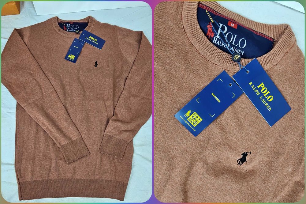 Sweterki męskie Tommy Ralph Lauren nowość bawełna hit