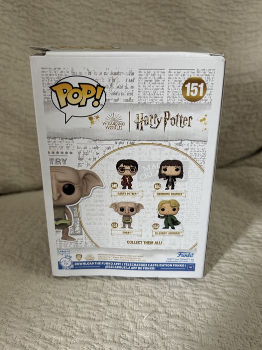 Funko Pop Harry Potter Chamber of secrets  Dobby Novo