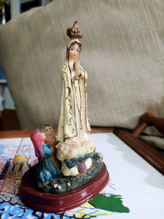 Estatueta lembrança de Fátima