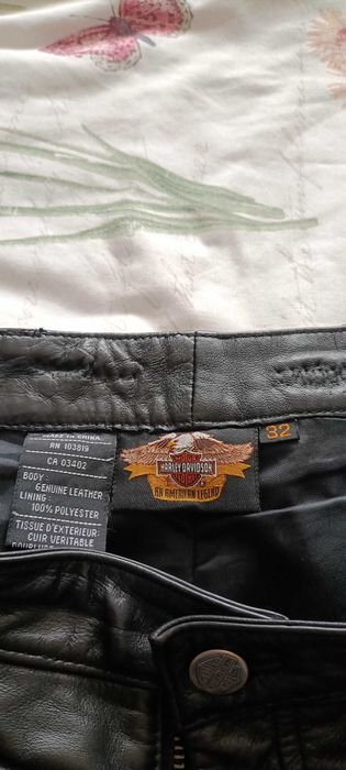 Spodnie skórzane Harley-Davidson