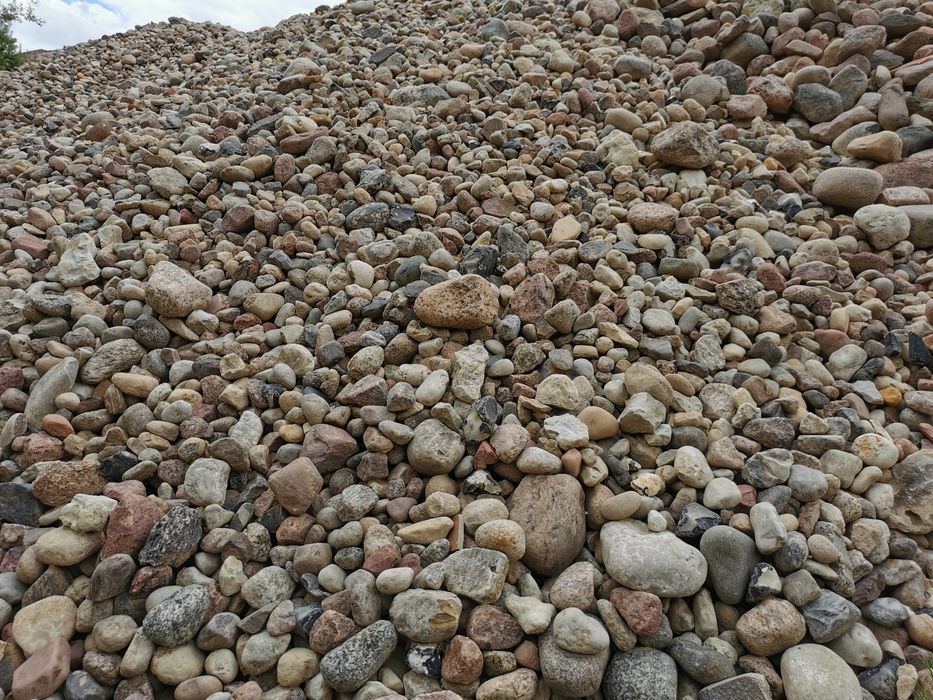 Kamień otoczak otoczaki. Polny .