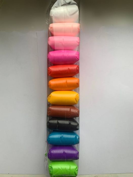 Повітряний пластелін 12шт упаковка