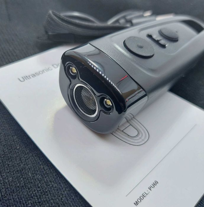 Ultrasonic PU-60 PRO Отпугиватель собак, защита с фонариком відлякувач