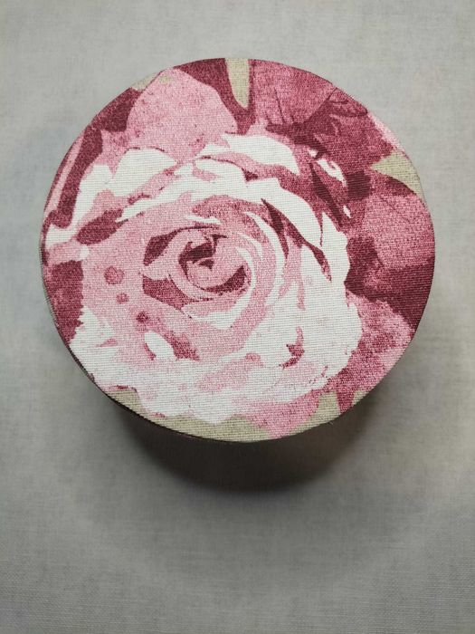 Caixa forrada em tecido