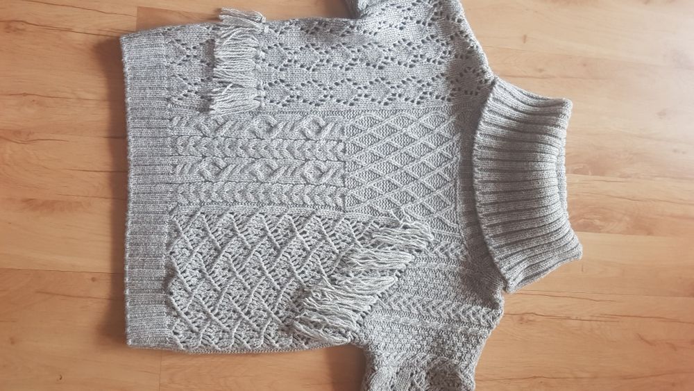 Z dzianiny ciepły golf z kominem marki Reserved rozmiar M/L
