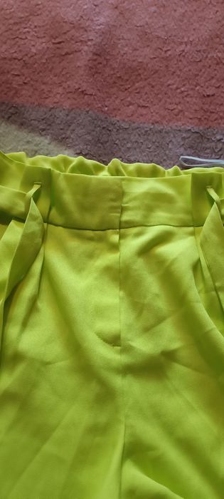 Spodnie damskie neonowe