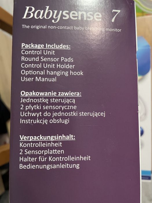 Monitor oddechu Babysense 7