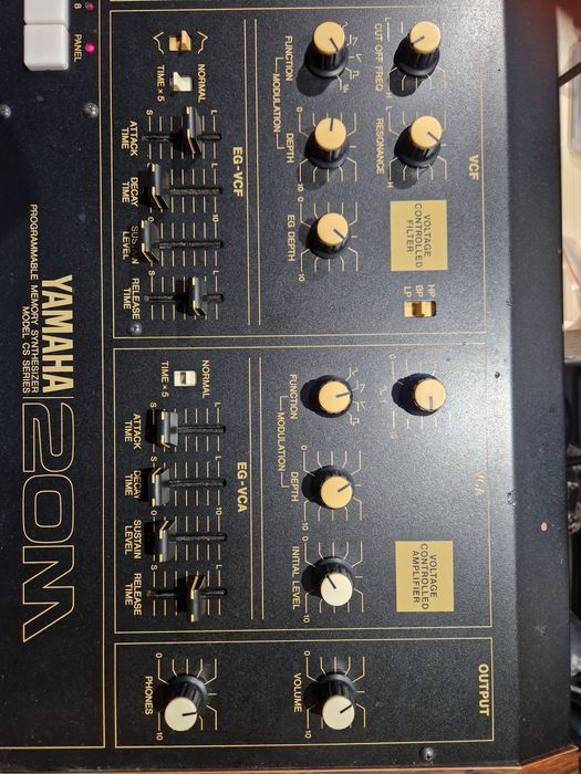 Yamaha cs20m syntezator analogowy. Nie korg Roland
