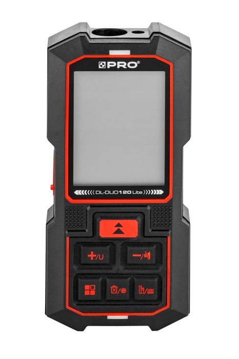 Dalmierz laserowy funkcja trackingu DL-DUO120LITE 120m USB-C LCD PRO