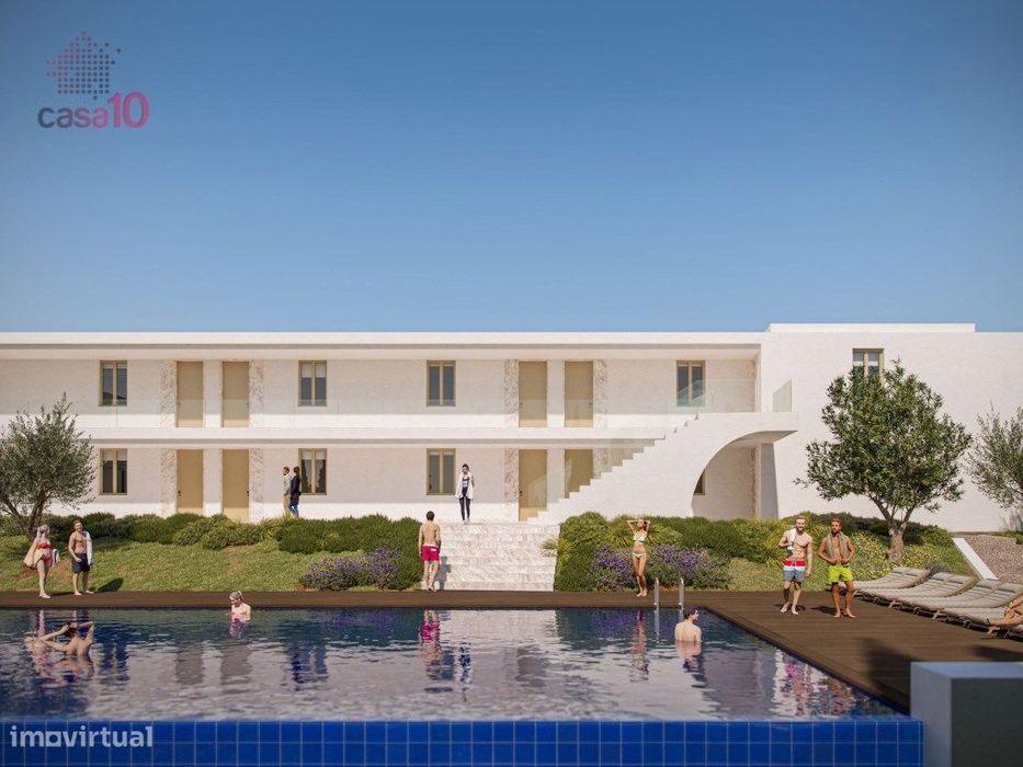 Projeto para construção de 75 apartamentos em Évora