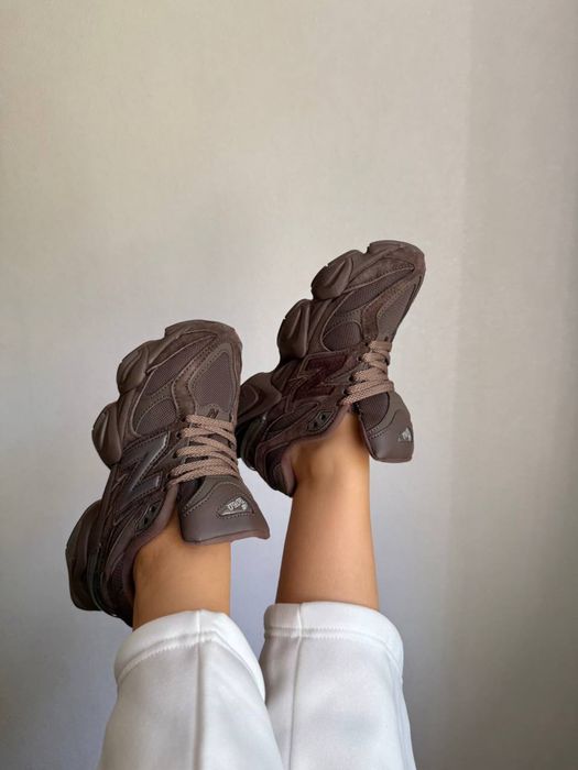 New Balance 9060 Chocolate Brown 36-45 нью беленс шоколадні