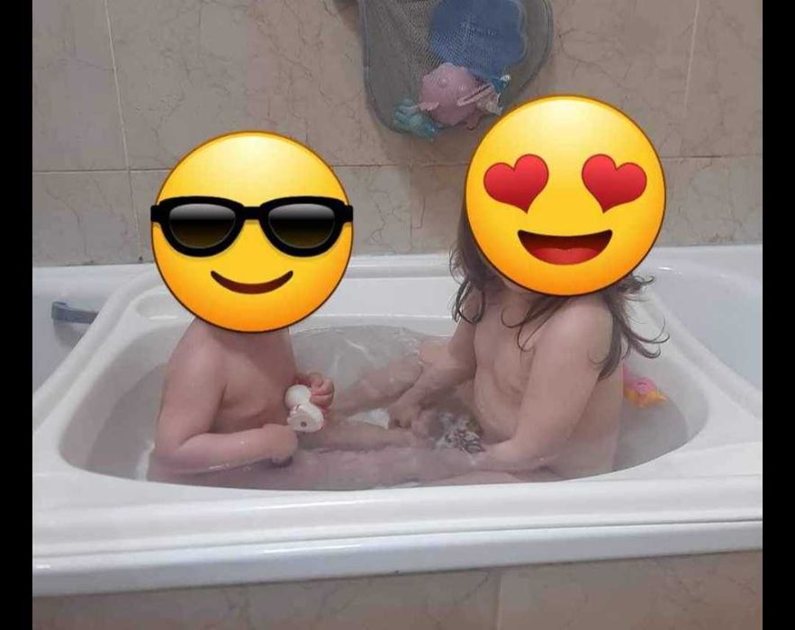 Banheira bebé branca