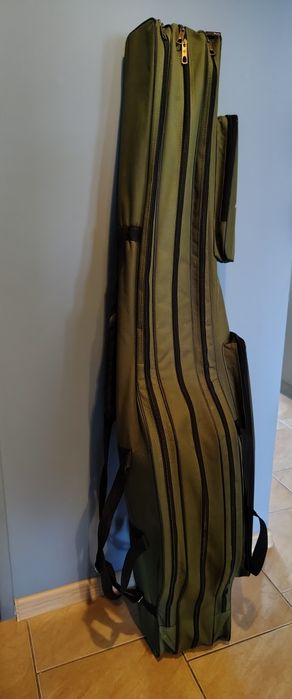 Pokrowiec wędkarski Mikado 140 cm 3 komory usztywniany !