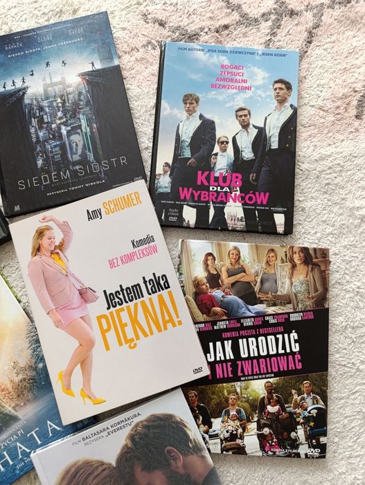Komplet plyt filmow na dvd.