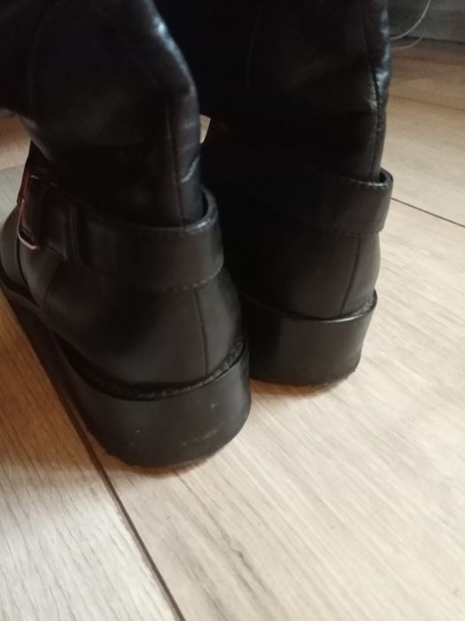 Kozaki oficerki Patrizia Pepe 39/25,5cm..